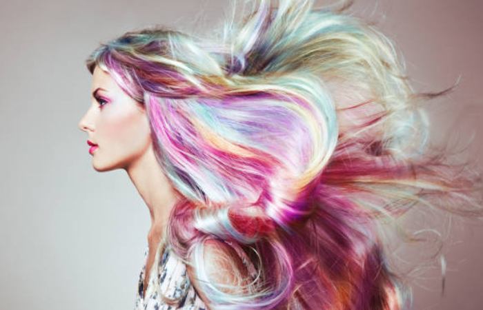 Rainbow Hair Styles: